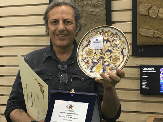 Sambuco a VINITALY 2018 con Enogà. Premio internazionale Enogà.