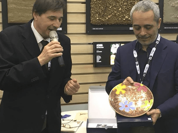 Sambuco a VINITALY 2018 con Enogà. Premio internazionale Enogà.