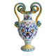 VASE W/SERP. 35CM