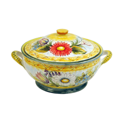 RD TUREEN/BOX 30CM W/HNDLS