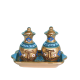 CRUET SET WITH STOPPERS