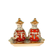 CRUET SET WITH STOPPERS