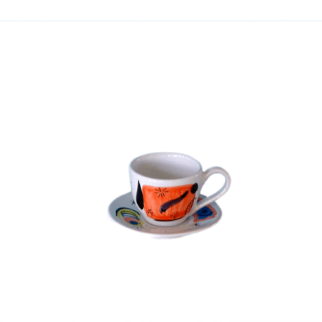 COFFE CUP AND SAUCER