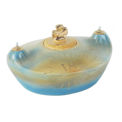 OVAL OIL LAMP 9 3/4in 25CM