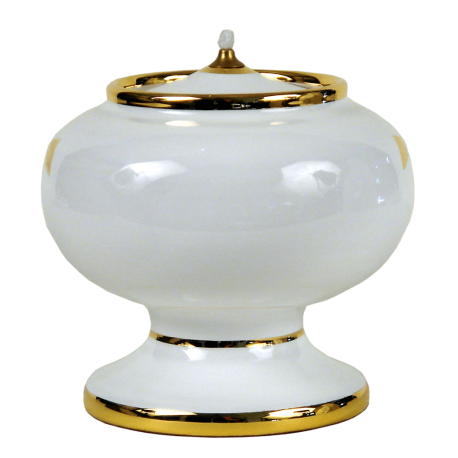 OIL LAMP WITH BASE 5 1/2in 14CM
