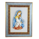 OUR LADY AND CHRIST CHILD 13 1/4in W/FRAME  18 1/2X23 1/2in
