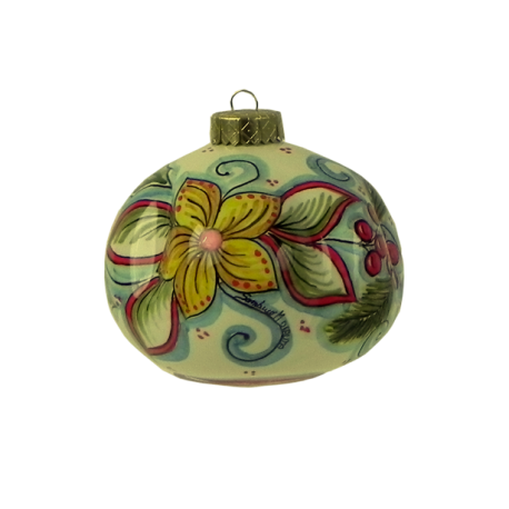 SKETCHED CHRISTMAS ORNAMENT 10CM