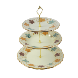 CAKE STAND 3PLATES 28X35CM