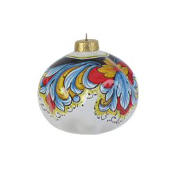 SKETCHED CHRISTMAS ORNAMENT 10CM