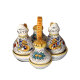 OIL,WINEGAR,SALT AND PEPPER SET