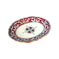OVAL PLATE 42X33CM