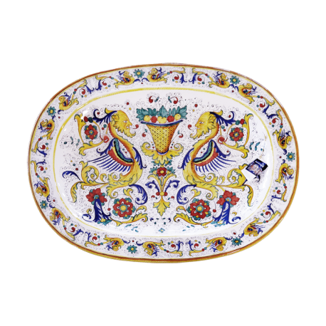 OVAL PLATE 78X59CM