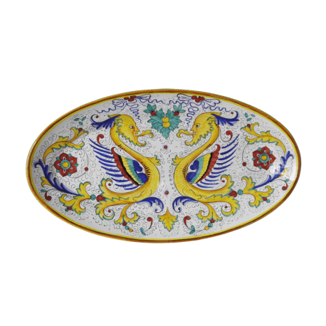 OVAL PLATE 80X45CM